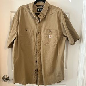 Carhartt Rugged Flex Short Sleeve Button-up. Size XL.
